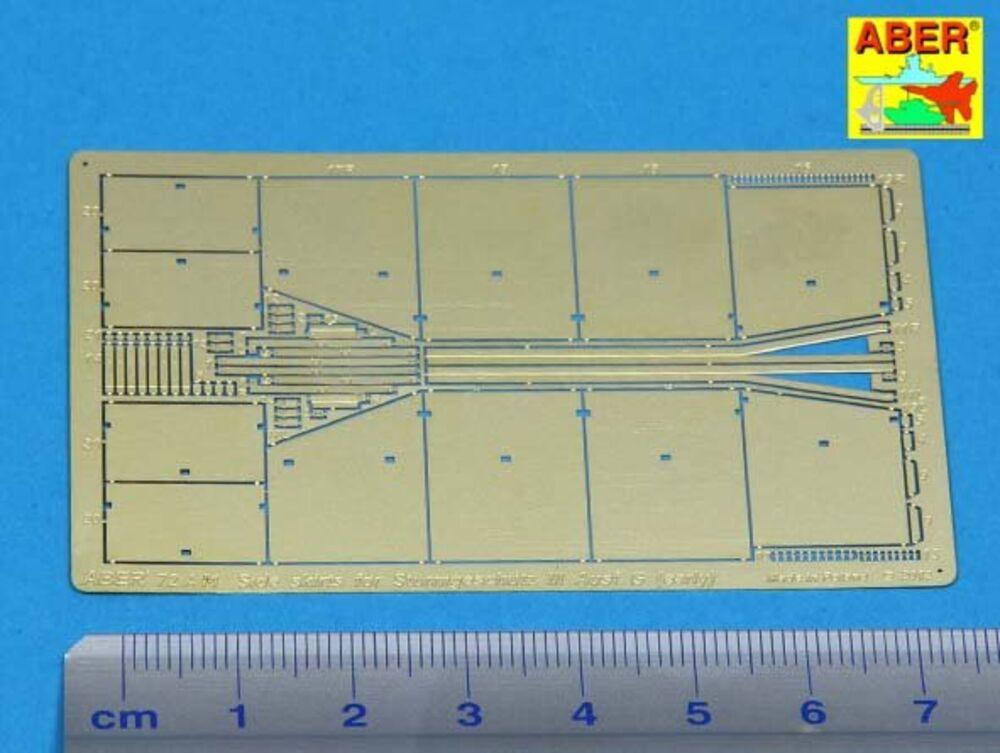 Side skirts for Stug. III-Early