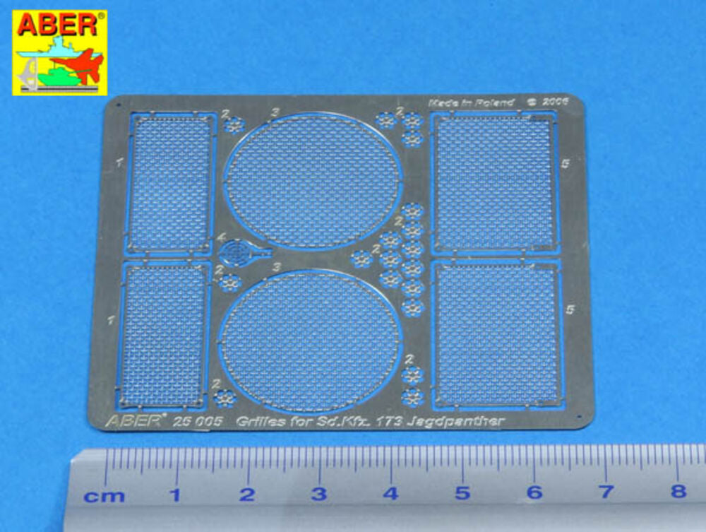 Grilles for Jagdpanther