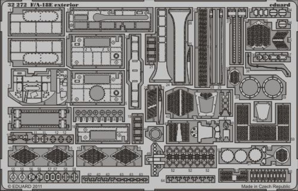 F/A-18E exterior for Trumpeter