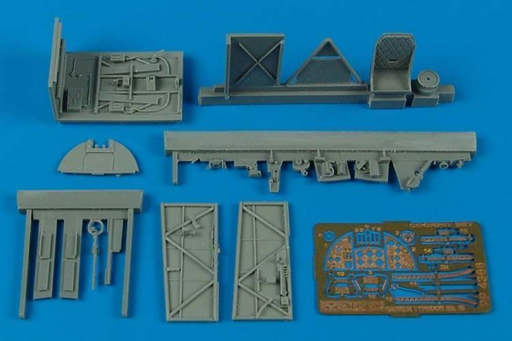 Hawker Typhoon Mk.IB car door Cockpit set f��r Hasegawa Bausatz