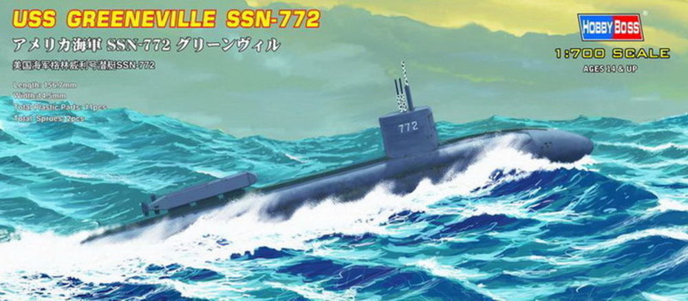 USS Navy Greeneville submarine SSN-772