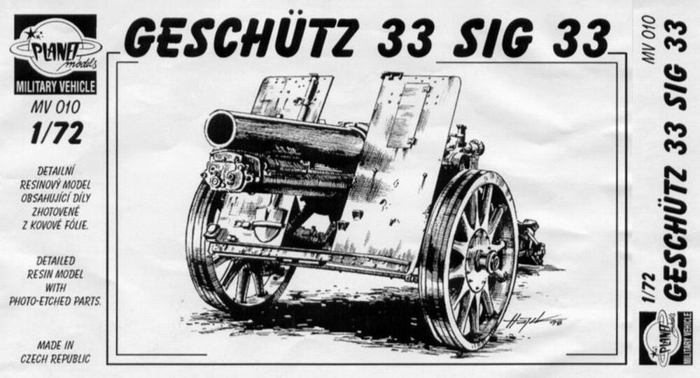 SiG 33, Schwere 15 cm infanterie Gesch. 33