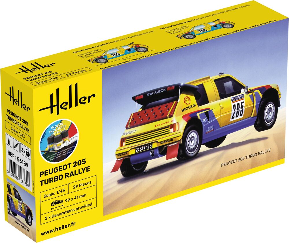 STARTER KIT Peugeot 205 Turbo Rallye