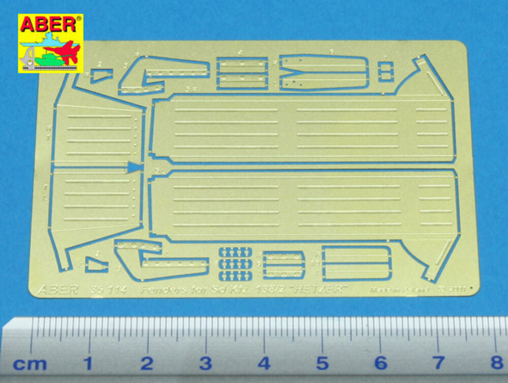 Fenders for Sd.Kfz.138/2''Hetzer'' (all versions)