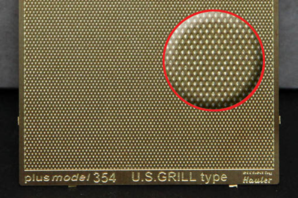 Engraved plate - U.S. Grill