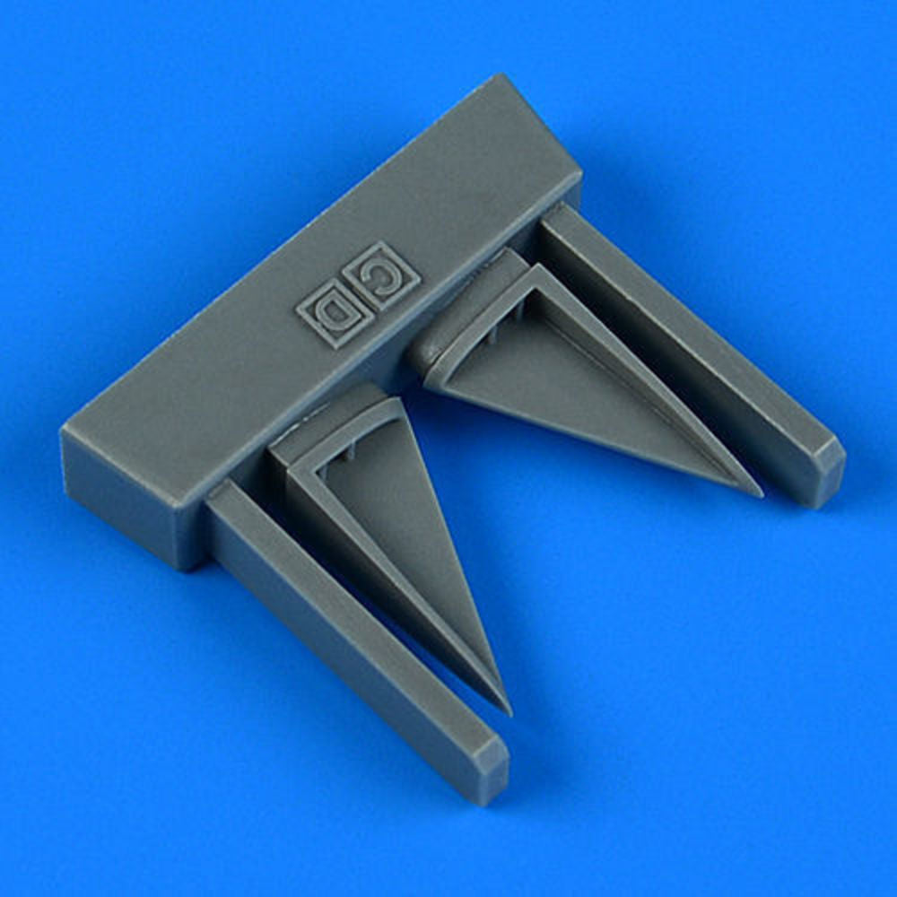 F-4C/D Phantom II vertical tail air inlet for Tamiya