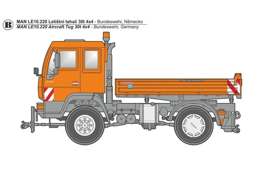 MAN LE 10.220 Bundeswehr Military Aircra