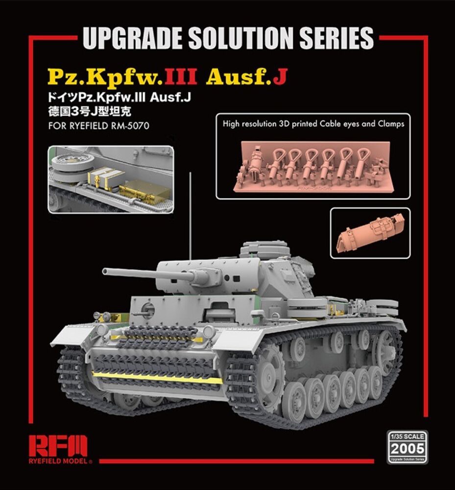 Upgrade set for 5070 Panzer III Ausf.J