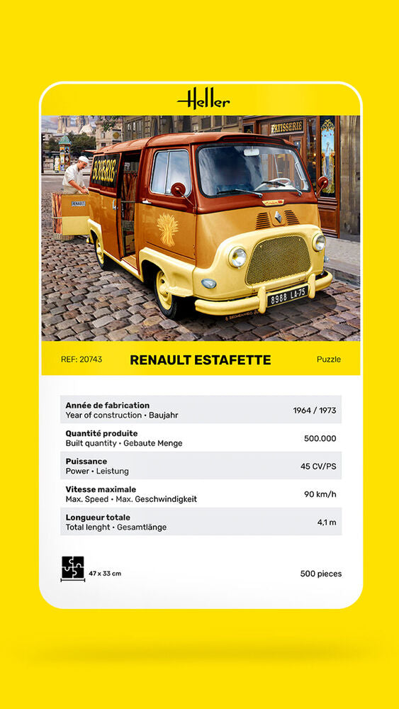 Puzzle Renault Estafette 500 Pieces