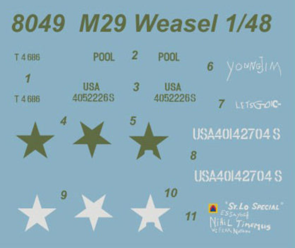 M29 Weasel full resin kit