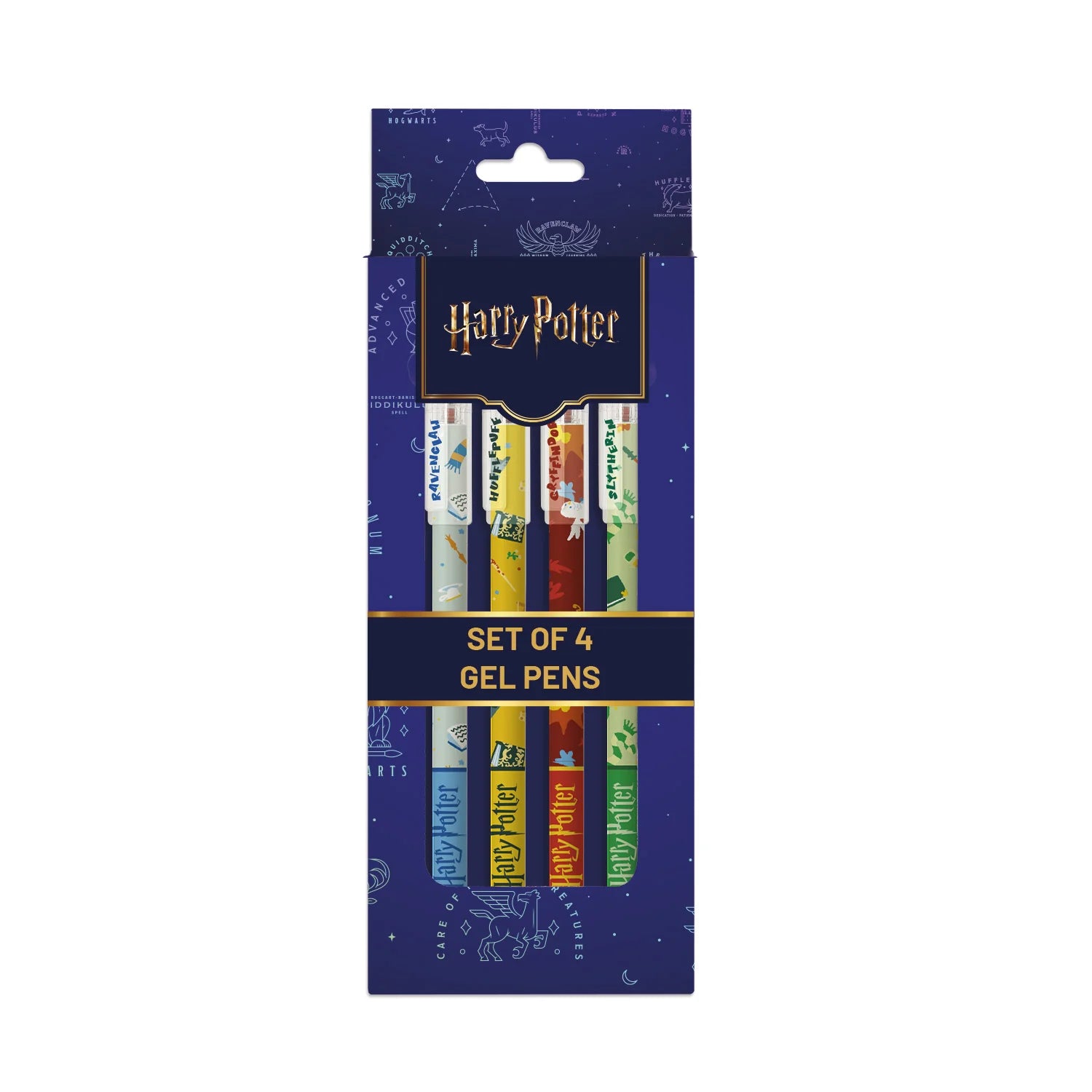 HARRY POTTER - Set of 4 Eraseable Pens