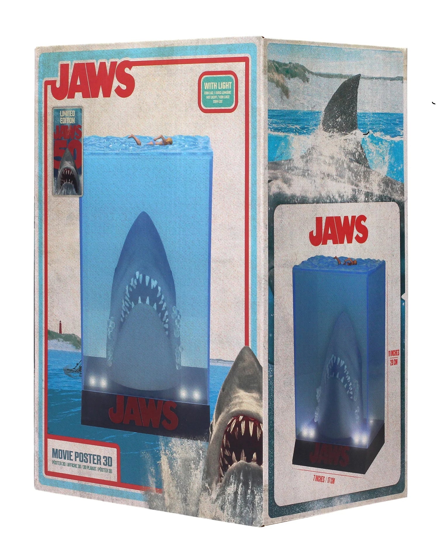 JAWS - 3D Poster Figure - 28cm