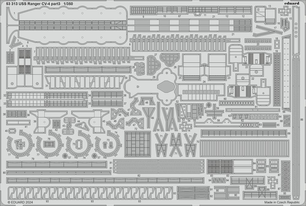 USS Ranger CV-4 part 3 1/350