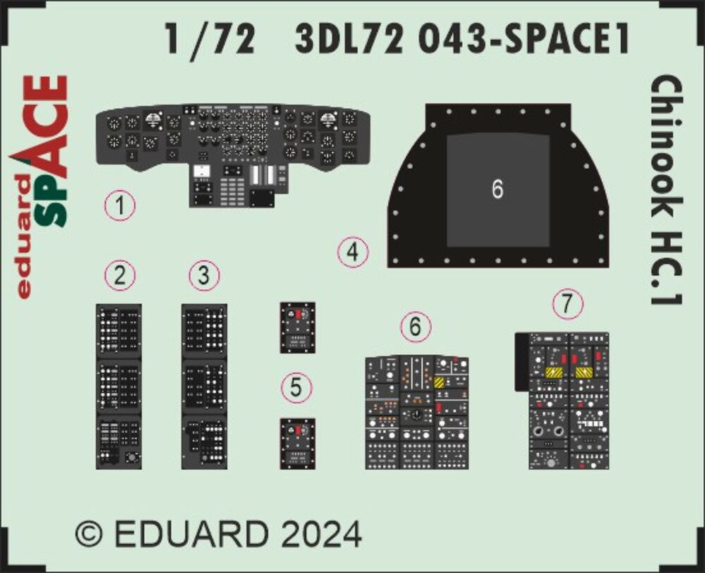 Chinook HC.1 SPACE  AIRFIX