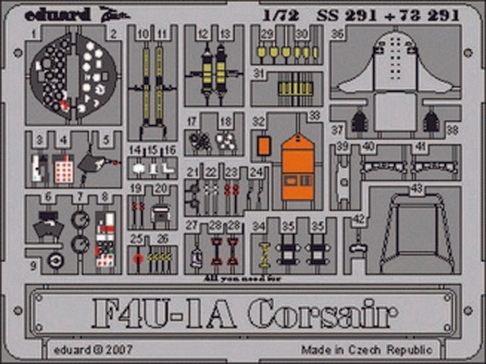 F4U-1A Corsair F��r Tamiya Bausatz