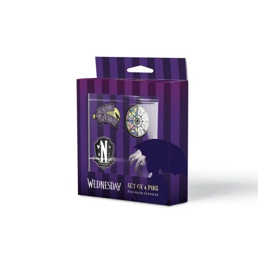 WEDNESDAY - Set of 4 Pin's