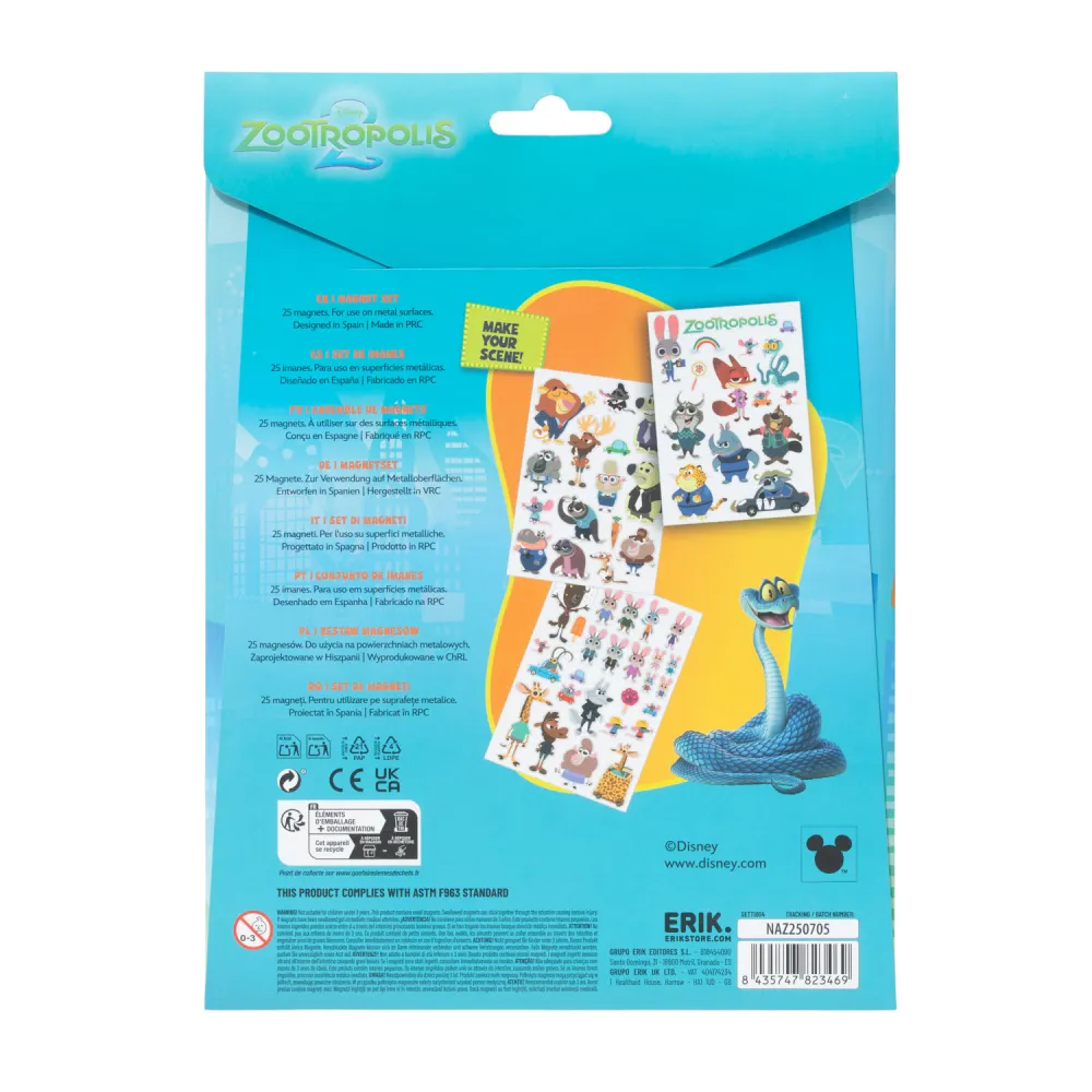 ZOOTOPIA - Magnets Set