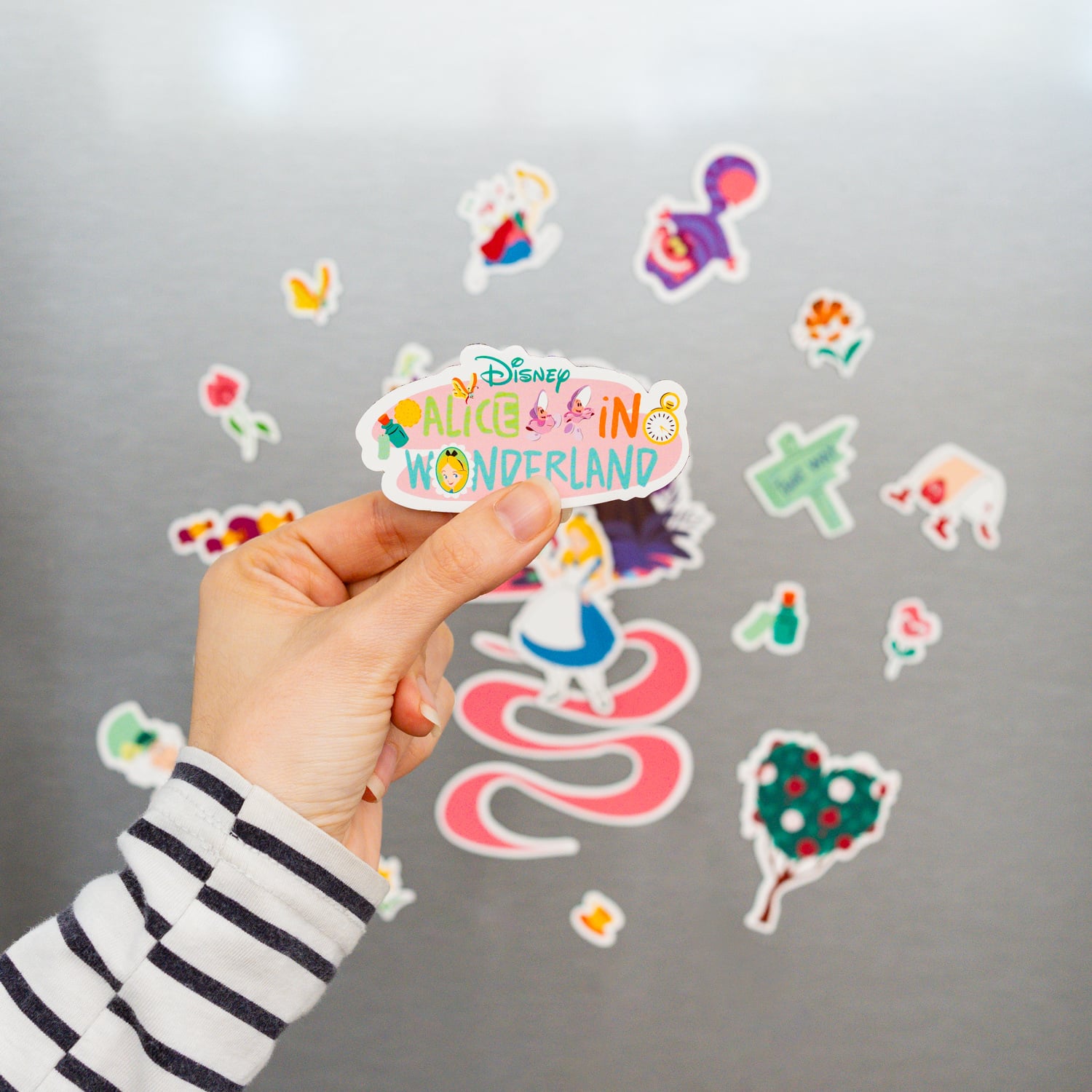 ALICE IN WONDERLAND - Cheshire Cat - Magnets Set