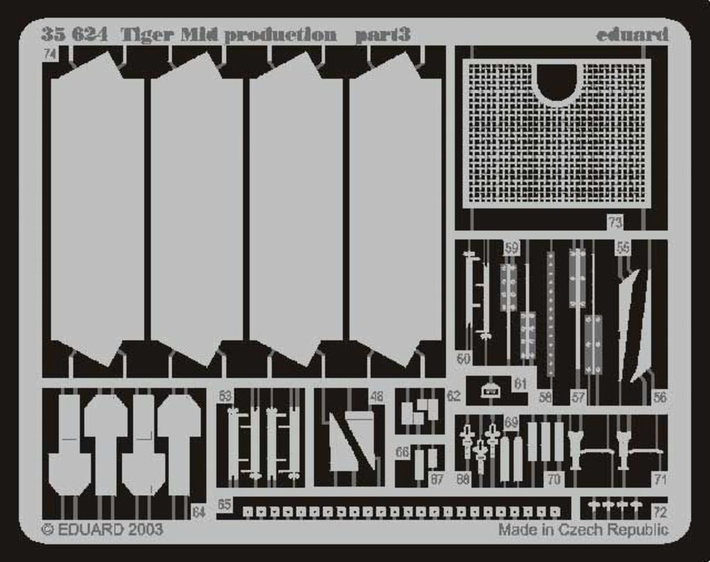 SD.Kfz 181 Tiger I Detailsatz Au��en