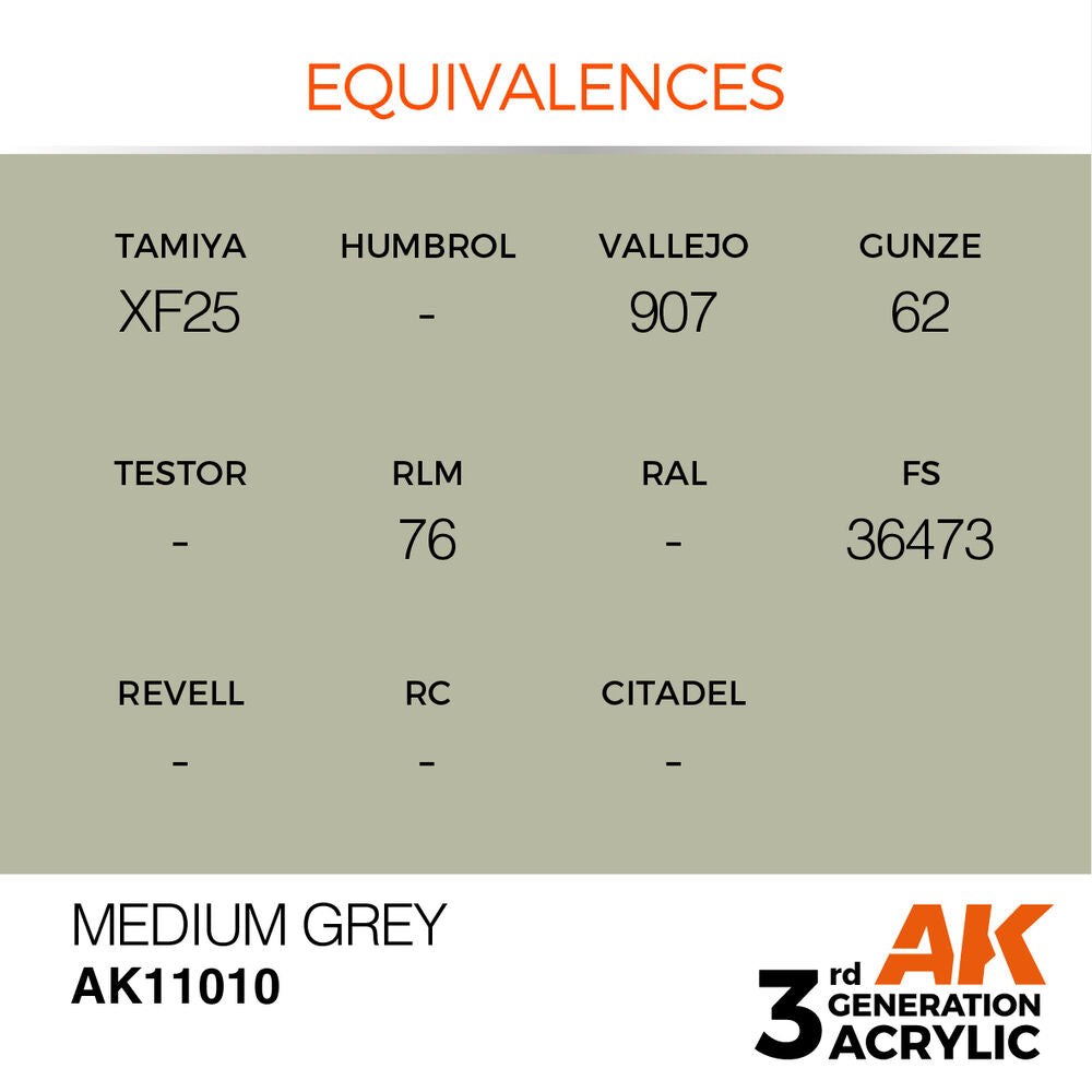 Medium Grey 17ml