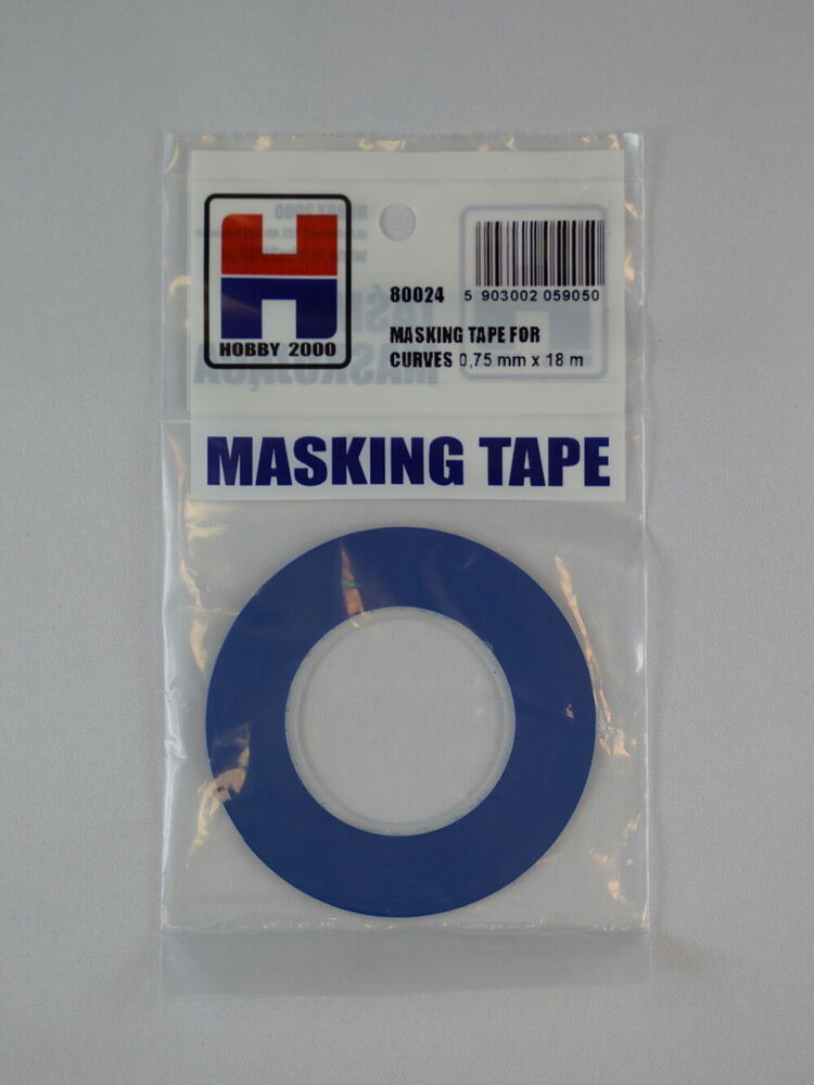 Masking Tape For Curves 0,75 mm x 18 m