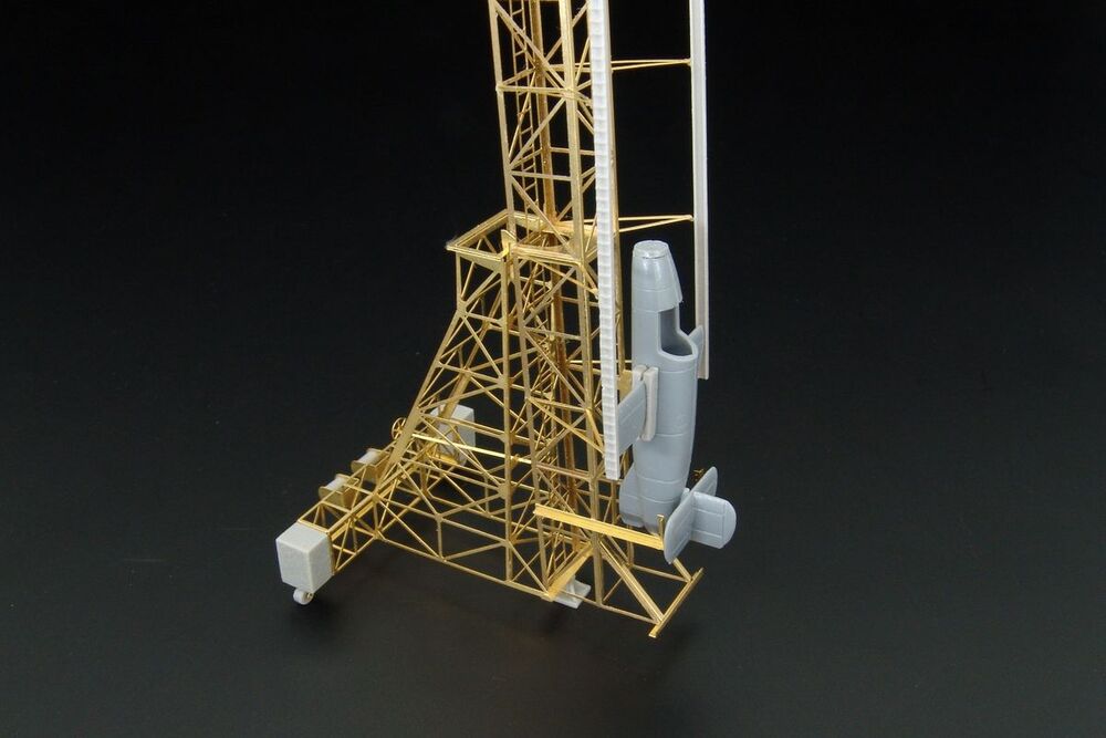 Launch tower for Bachem  Natter