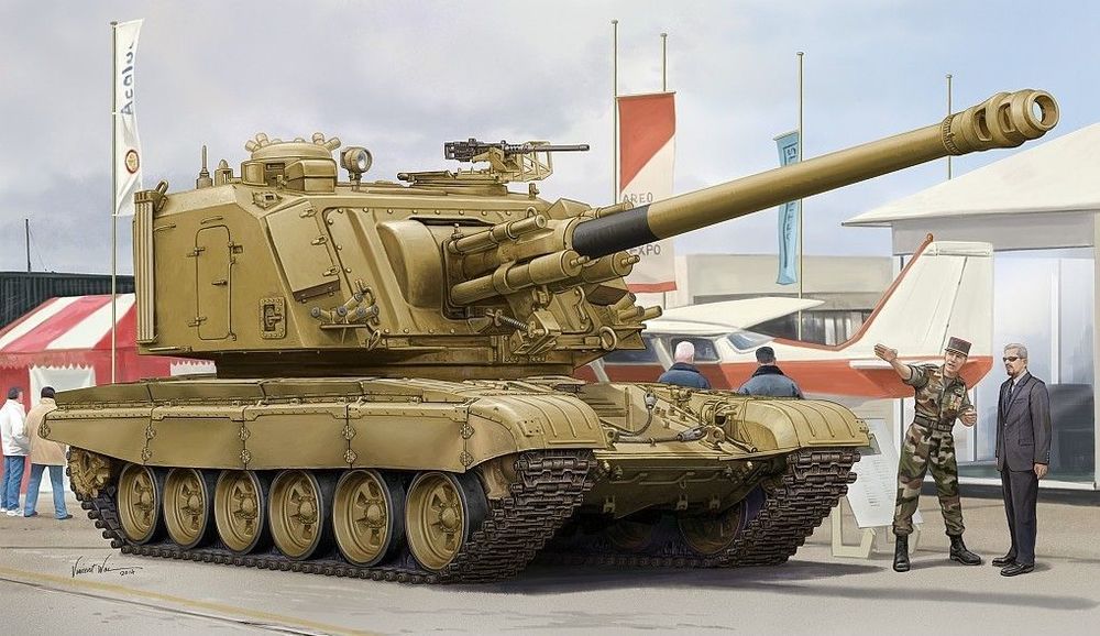 GCT 155mm AU-F1 SPH Based on T-72