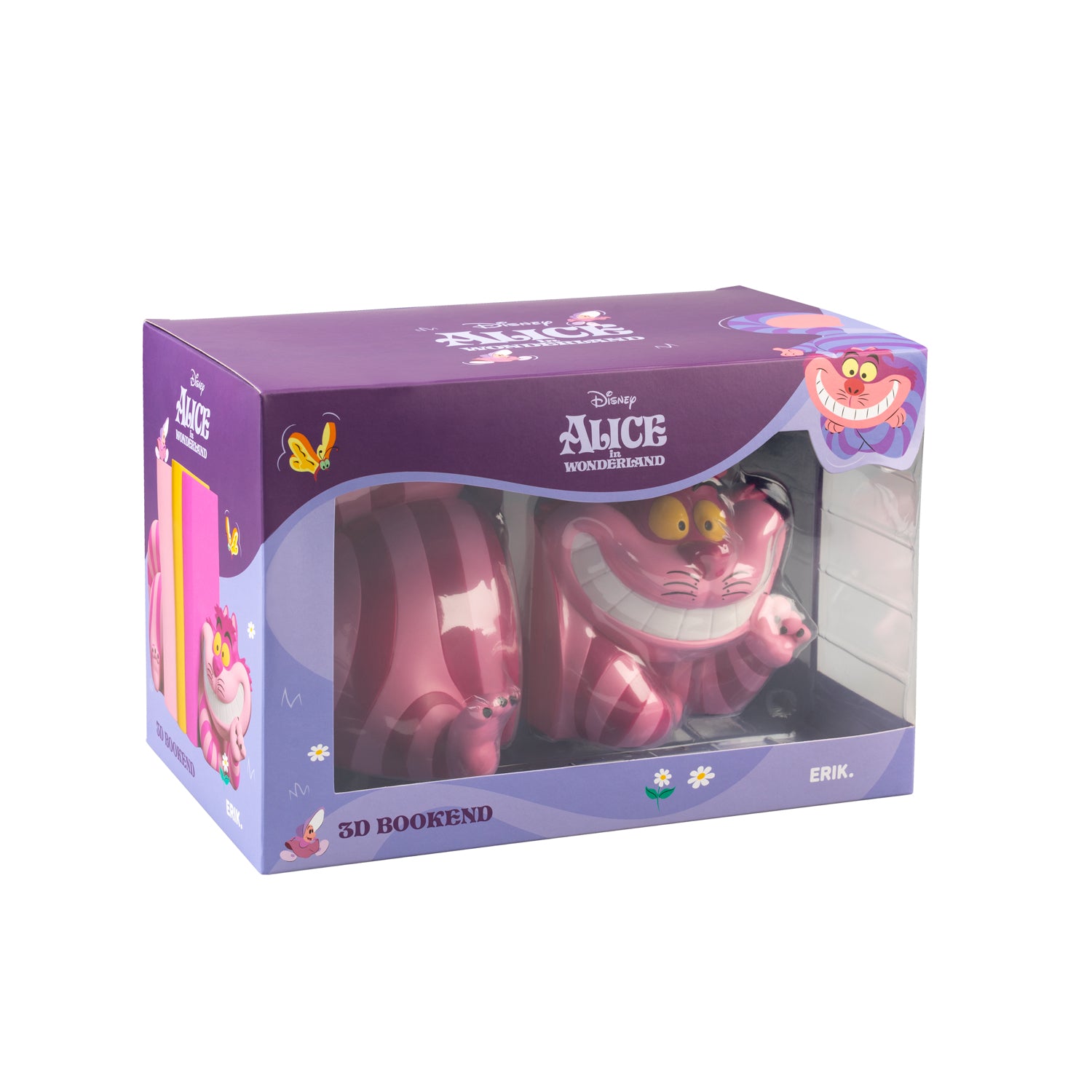 ALICE IN WONDERLAND - Cheshire Cat - Bookend