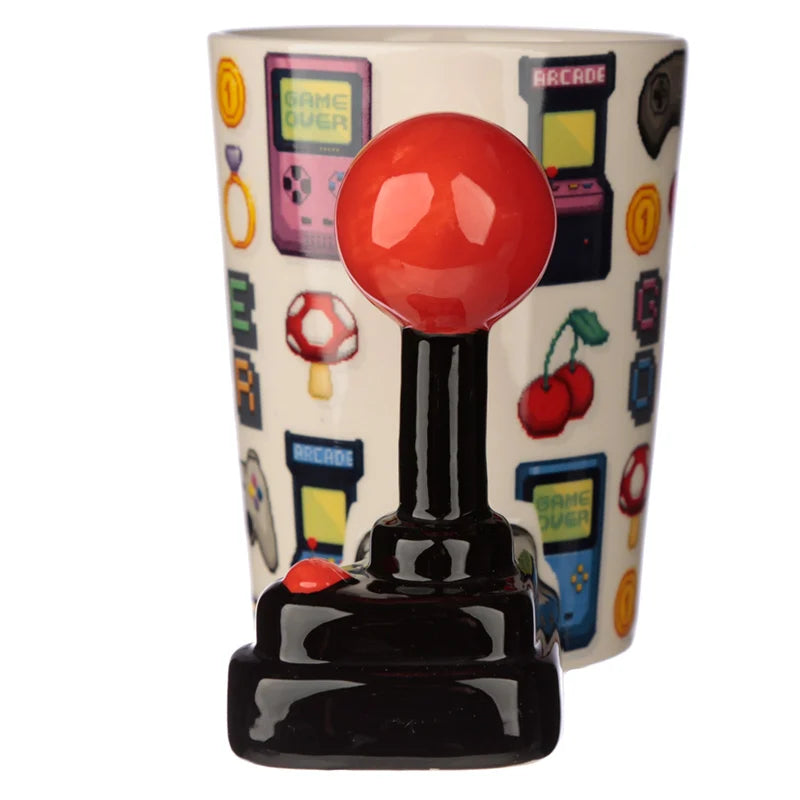 GAME OVER - Joystick & Pixels - Mug with 3D Handle13,5oz