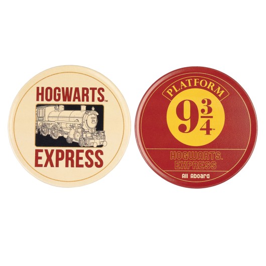 HARRY POTTER - Plateforme 9 3/4 - Set de 2 Sous-Verre