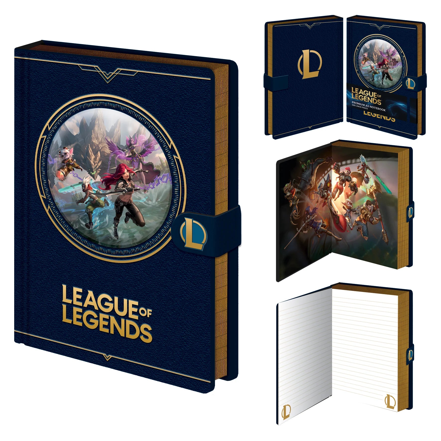 LEAGUE OF LEGENDS - Notebook A5 Premium