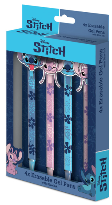 STITCH & ANGEL - 4 Head Topper Erasable Gel Pens