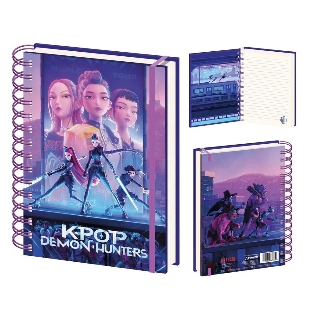 K-POP DEMON HUNTERS - A5 Wiro Notebook