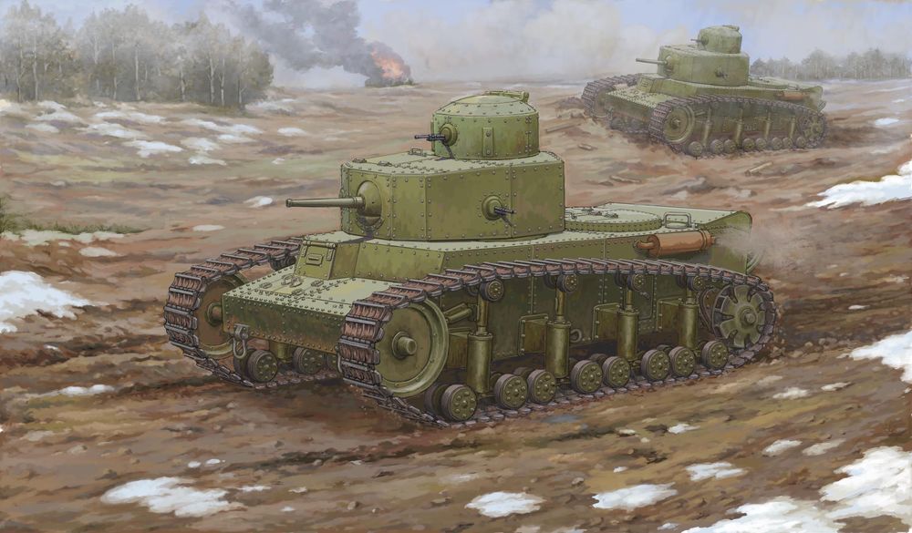 Soviet T-12 Medium Tank