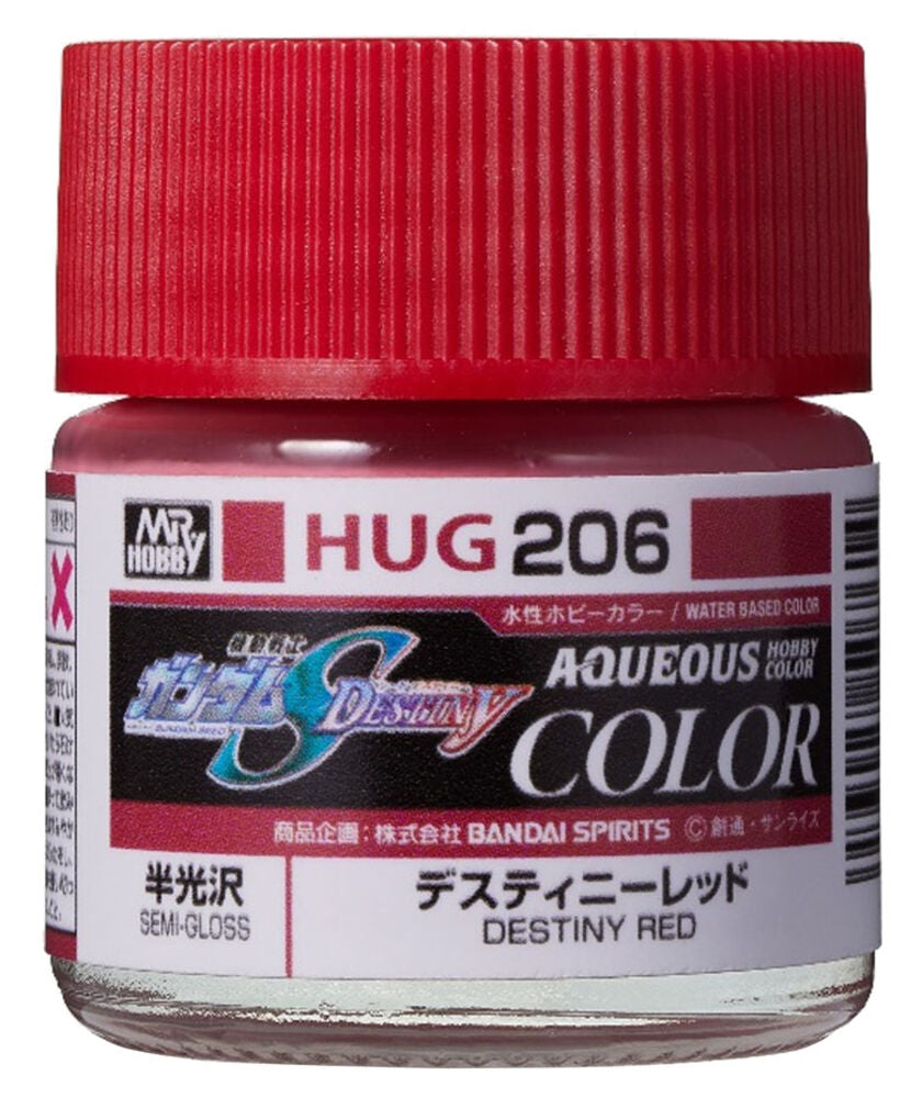 Mr Hobby -Gunze AQUEOUS GUNDAM COLOR (10ml) DESTINY RED