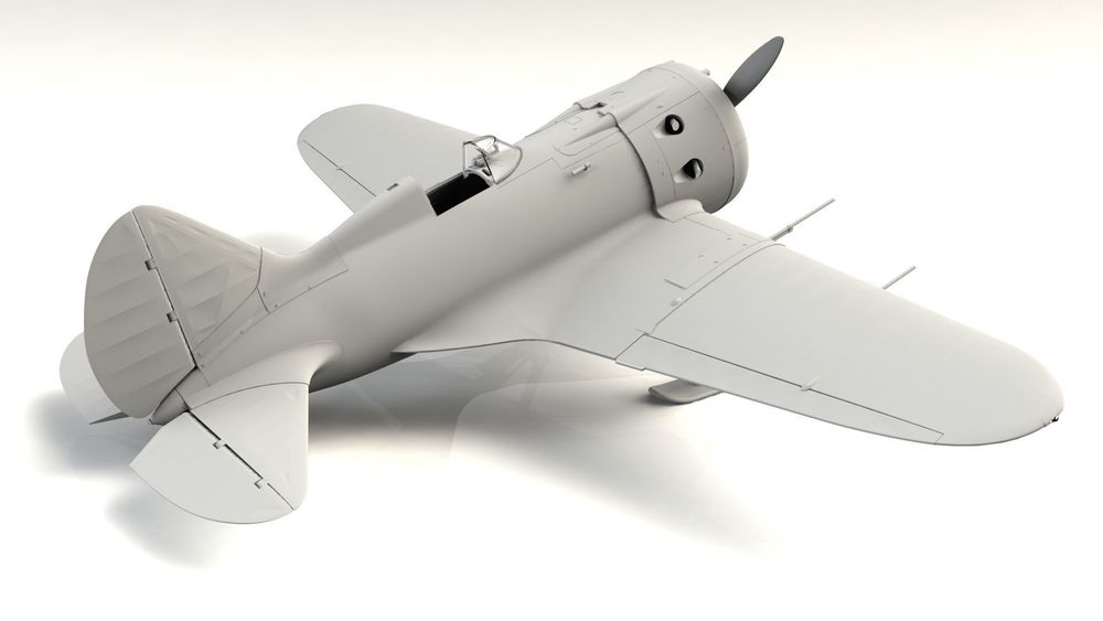 I-16 type 17, WWII Soviet Fighter