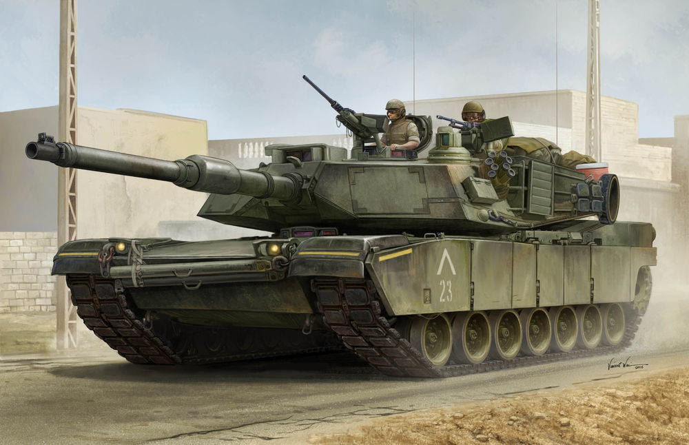 US M1A1 AIM MBT