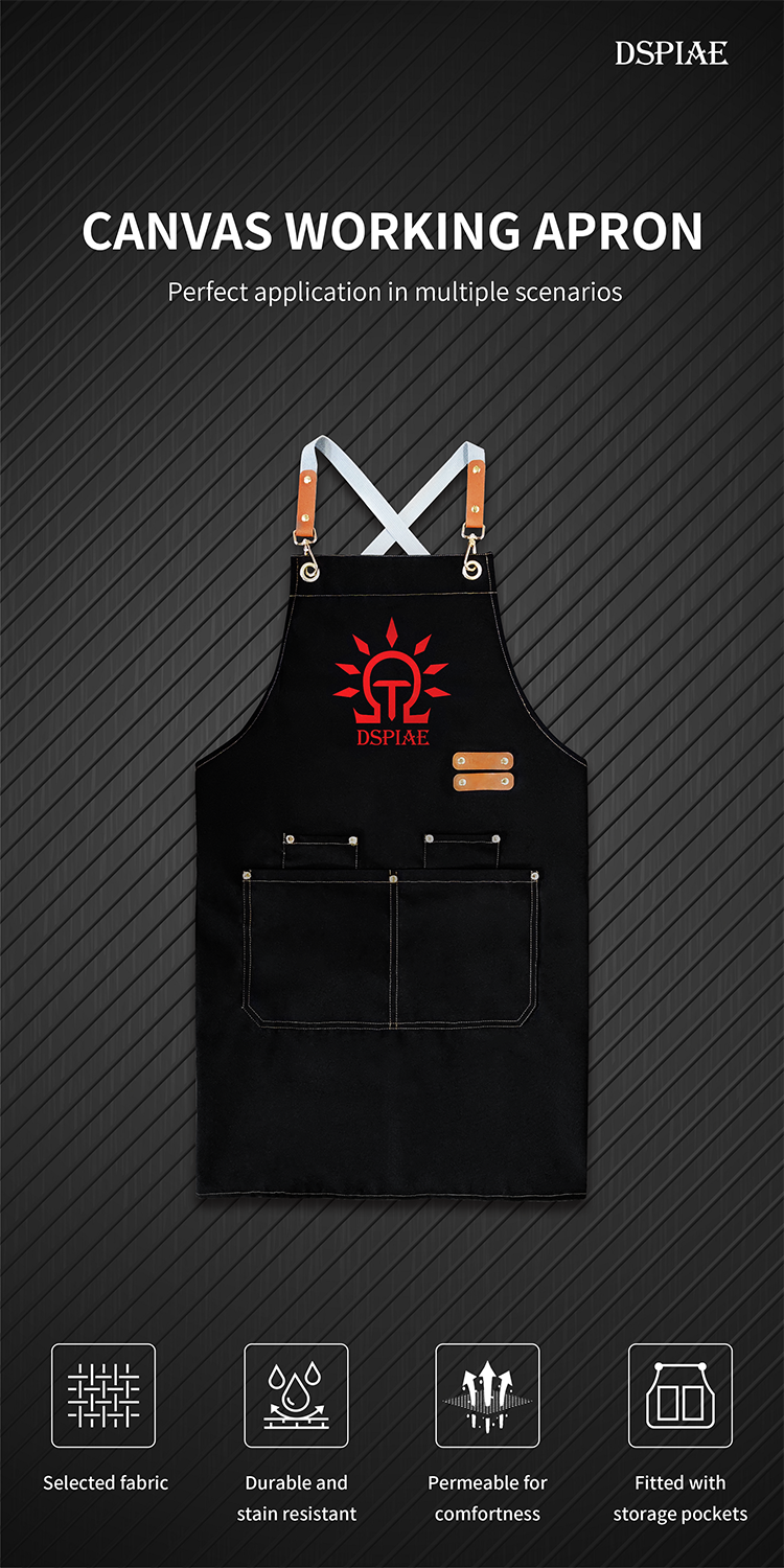 DSPIAE CAN-01 -  CANVAS WORKING APRON