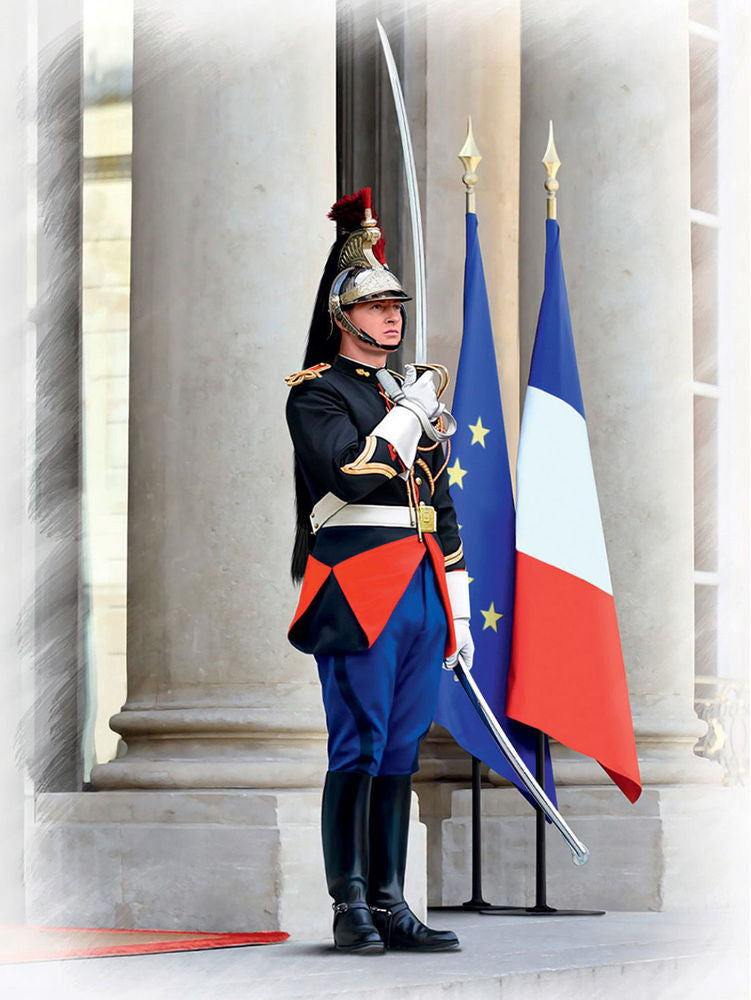 French Republican Guard Cavalry Regiment Corporal