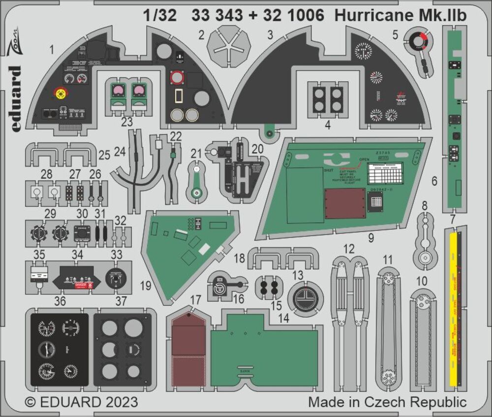 Hurricane Mk.IIb 1/32 REVELL