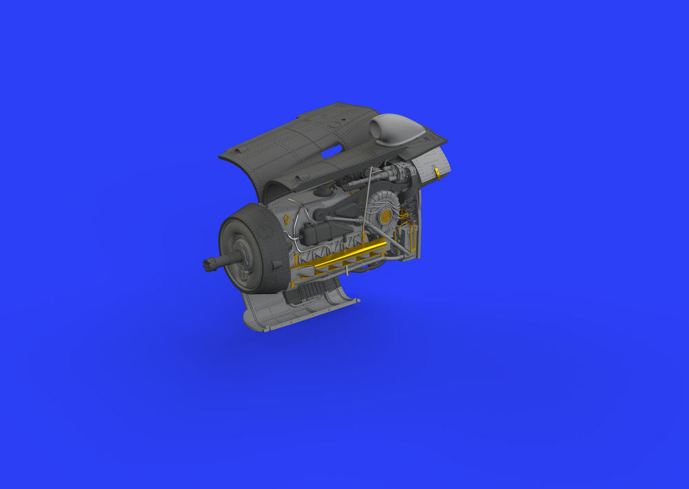 Bf 109G-10 engine for Eduard