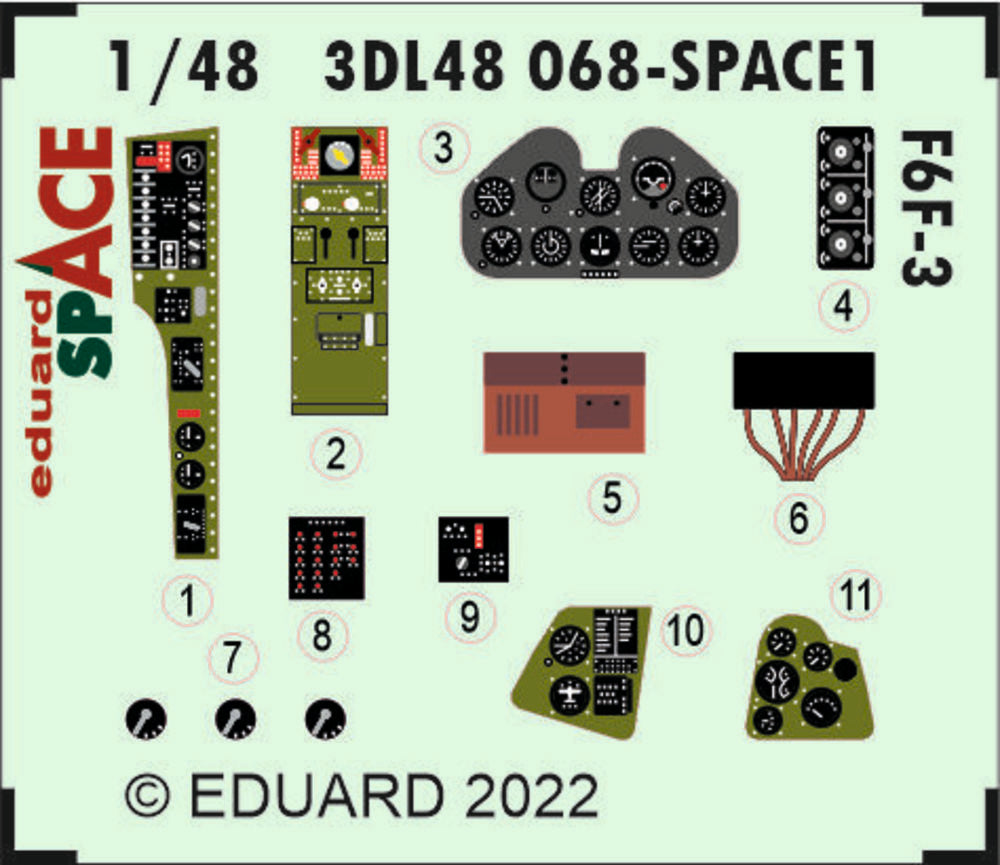 F6F-3 SPACE 1/48