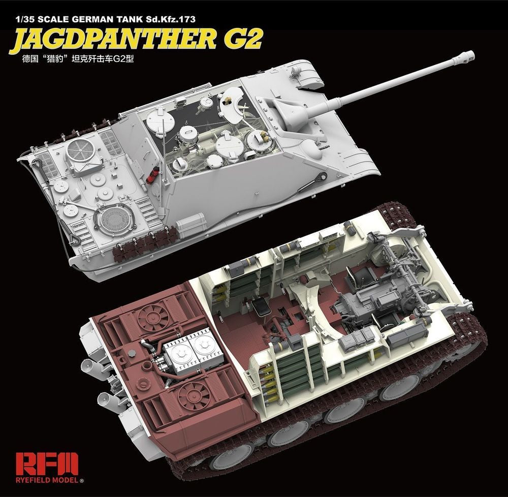 Jagdpanther G2 with full interior&workab track links