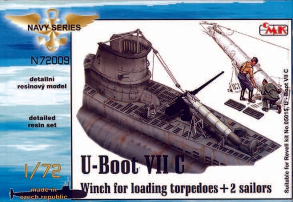 U-Boot Typ VII C Torpedowinsch f��r Revell-Bausatz