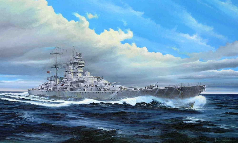 German cruiser Prinz Eugen 1945