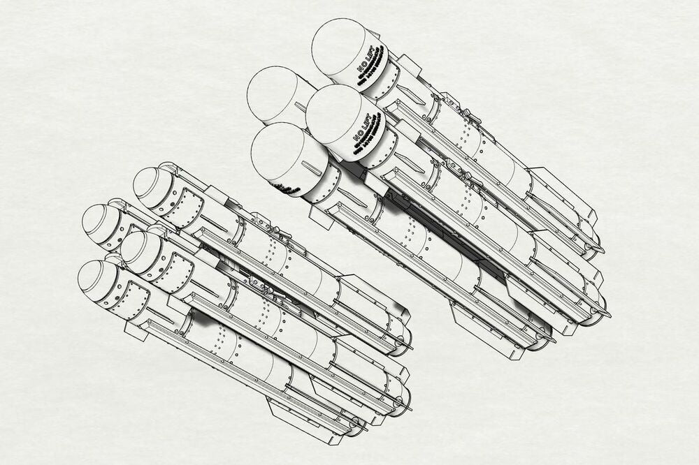 AGM-114 Hellfire (8pcs 2 racks)