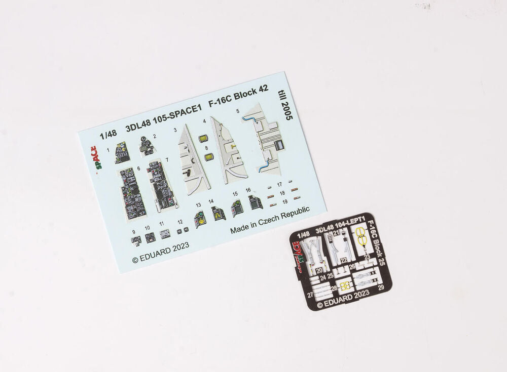 F-16C Block 42 till 2005 SPACE 1/48 for KINETIC