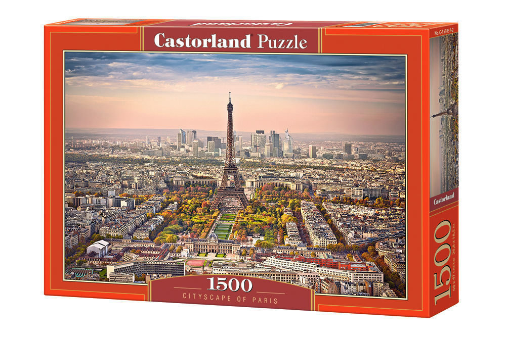 Cityscape of Paris, Puzzle 1500 Teile