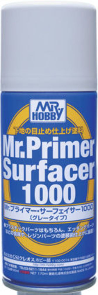 Mr Hobby -Gunze Mr. Primer Surfacer 1000 (170 ml)