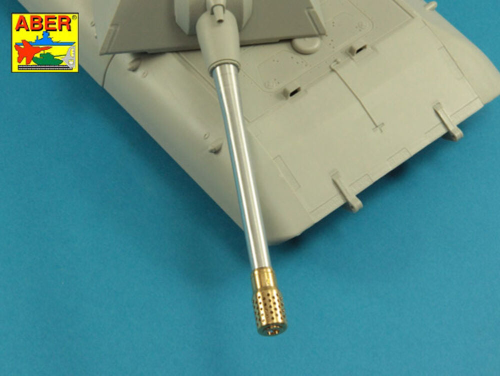 150mm Barrel with muzzle brake for German E-100 Heavy Tank Krupp Turret